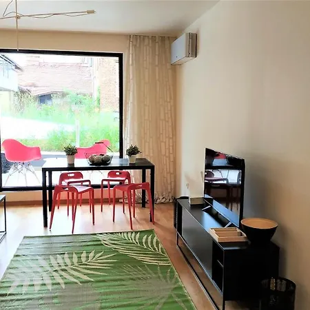 Lägenhet Baratero Club Private Parking Ev Points Sofia